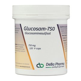 DEBA PHARMA HEALTH PRODUCTS GLUCOSAM 750 (120 V-CAPS)