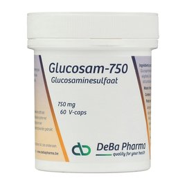 DEBA PHARMA HEALTH PRODUCTS GLUCOSAM 750 (60 V-CAPS)