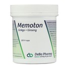 DEBA PHARMA HEALTH PRODUCTS MEMOTON GINKGO en GINSENG (120 V-CAPS)