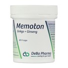 DEBA PHARMA HEALTH PRODUCTS MEMOTON GINKGO en GINSENG (60 V-CAPS)