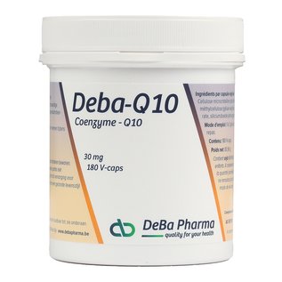 DEBA PHARMA HEALTH PRODUCTS DEBA COENZYME Q10 (180 V-CAPS)