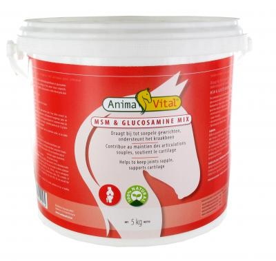 ANIMAVITAL HORSES MSM/GLUCOSAMINE MIX POEDER (5 KG)