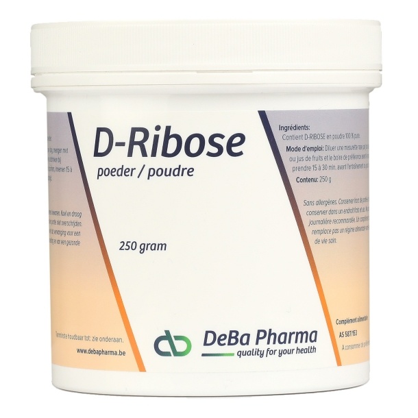 DEBA PHARMA HEALTH PRODUCTS D-RIBOSE (250 G)