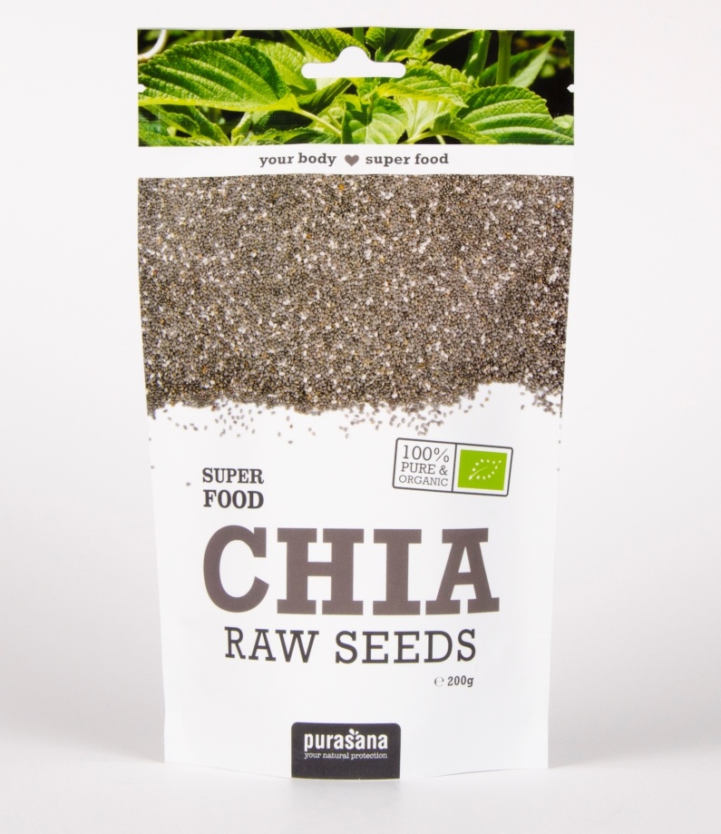 PURASANA NATURAL PROTECTION CHIAZADEN RAW SEEDS SUPER FOOD (200 G)