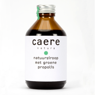 CAERE NATURA GREEN PROPOLIS NATUURSIROOP MET GROENE PROPOLIS 30 % ALCOHOLVRIJ (200 ML)