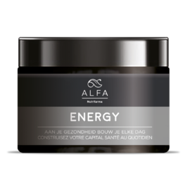 ALFA BY NUTRIFARMA NUTRICEUTICALS ALFA ENERGY - MENTALE & FYSIEKE ENERGIE (60 V-CAPS)