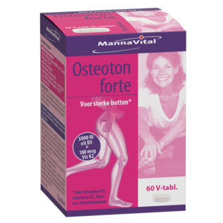 MANNAVITAL NATURAL PRODUCTS OSTEOTON FORTE (60 TABLETTEN)