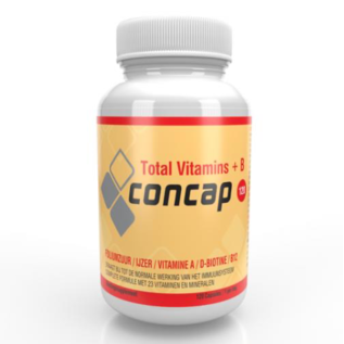 CONCAP SPORT ENERGY CONCAP TOTAL VITAMINS + B (120 CAPS)