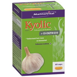 MANNAVITAL NATURAL PRODUCTS KYOLIC AIL FERMENTÉ + CO-ENZYME Q10 (60 CAPS)