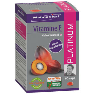 MANNAVITAL NATURAL PRODUCTS VITAMINE E PLATINUM (60 CAPS)