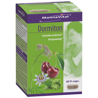MANNAVITAL NATURAL PRODUCTS DORMITON - SOMMEIL SAIN (60 V-CAPS)