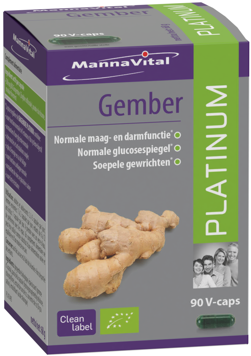 MANNAVITAL NATURAL PRODUCTS GEMBER PLATINUM BIO (90 V-CAPS)