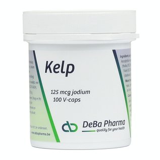 DEBA PHARMA HEALTH PRODUCTS KELP - VARECH - 126 MCG IODE (100 V-CAPS)