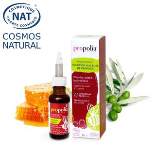 PROPOLIA BEE PRODUCTS PROPOLIS INTENSE SOLUTION HUILEUSE SANS ALCOOL (30 ML)