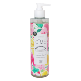 CÎME NUTS ABOUT YOU - GEL DOUCHE EXFOLIANT ROSE GERANIUM & BERGAMOT (290 ML)