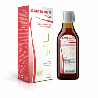 SORIA NATURAL - SORIA BEL SAMBUXIR SIROOP LUCHTWEGEN (150 ML)