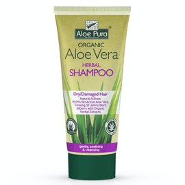 ALOE PURA  LABORATORIES SHAMPOOING ALOE VERA CHEVEUX SECS & ABÎMÉS (200 ML)