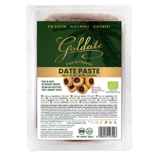 GOLDATE PURE & ORGANIC PÂTE DE DATTE (500 G)