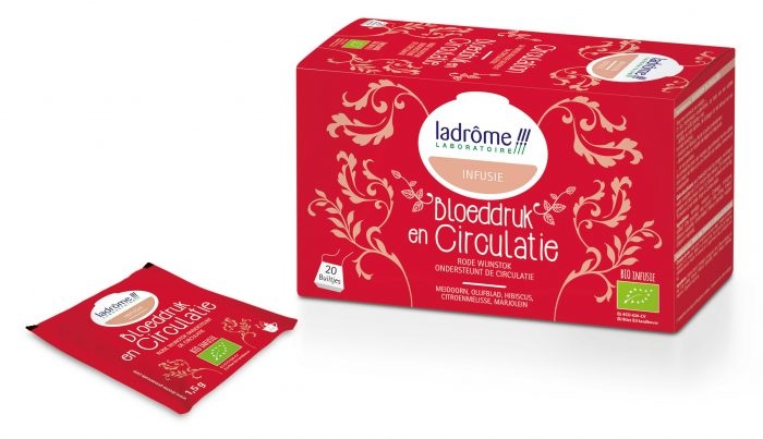 LADRÔME LABORATOIRE KRUIDENINFUSIE BLOEDDRUK EN CIRCULATIE ( 20 BUILTJES)