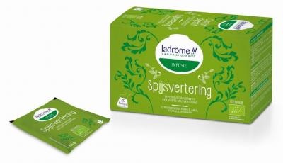 LADRÔME LABORATOIRE KRUIDENINFUSIE SPIJSVERTERING ( 20 BUILTJES)