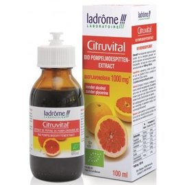 LADRÔME LABORATOIRE BIO CITRUVITAL  - EXTRAIT DE PÉPINS DE PAMPLEMOUSSE BIOLOGIQUE (100 ML)