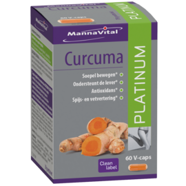 MANNAVITAL NATURAL PRODUCTS CURCUMA PLATINUM (60 V-CAPS)