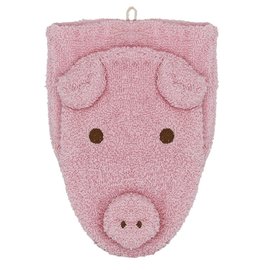 FÜRNIS GANT TOILETTE ENFANT COCHON (13 X 19,5 CM)