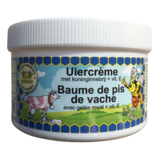 BIJENHOF BEE PRODUCTS UIERCREME MET KONINGINNEBRIJ (350 ML)