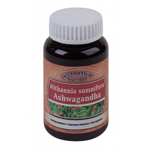 INDIAN NATURE AYURVEDA ASHWAGANDHA - WITHANNIA SOMNIFERA (100 V-CAPS)
