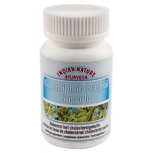 INDIAN NATURE AYURVEDA GUGGULU - COMMIPHORA WIGHTII (100 V-CAPS)