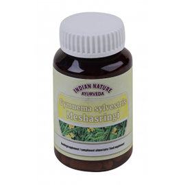 INDIAN NATURE AYURVEDA MESHASRINGI - GYMNEMA SYLVESTRIS (100 V-CAPS)