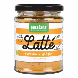 PURASANA NATURAL PROTECTION LATTÉ AU CURCUMA ET GINGEMBRE BIO (120 G)