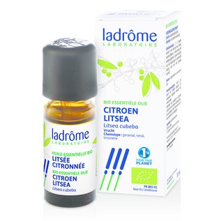 LADRÔME LABORATOIRE HUILE ESSENTIELLE BIO LITSÉE CITRONNÉE - LITSEA CUBEBA (10 ML)