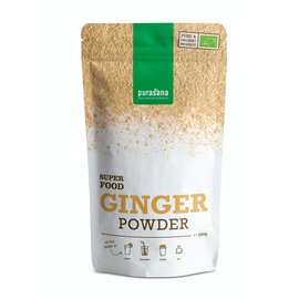 PURASANA NATURAL PROTECTION GINGER POWDER GINGEMBRE POUDRE (200 G)