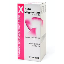 X-NUTRI  X-NUTRI MAGNÉSIUM + VITAMINE B6 (500 ML)