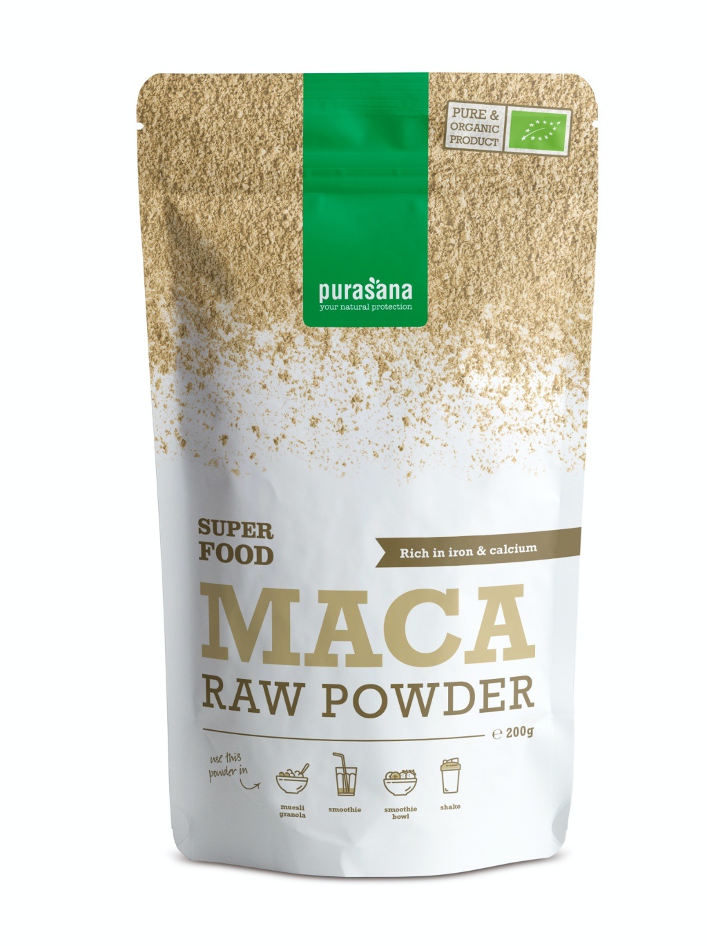 PURASANA NATURAL PROTECTION MACA RAW POEDER (200 G)