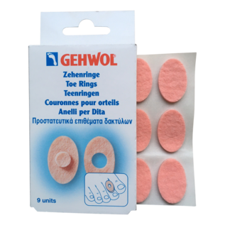 GEHWOL FOOT CARE GEHWOL TEENRINGEN OVAAL (9 STUKS)