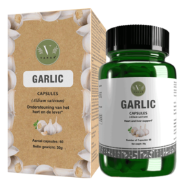 VANAN AYURVEDA GARLIC - ALLIUM SATIVUM (60 CAPS)