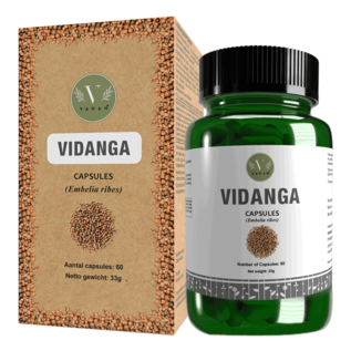 VANAN AYURVEDA VIDANGA - EMBELIA RIBES (60 CAPS)