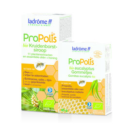 LADRÔME LABORATOIRE DUO PACK SIROP PROPOLIS + GOMMES EUCALYPTUS GRATUIT (150 ML + 45 G)