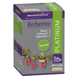 MANNAVITAL NATURAL PRODUCTS BERBERINE PLATINUM (60 V-CAPS)