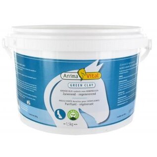 ANIMAVITAL HORSES  GREEN CLAY PASTE (5 ZAKJES 300 GR) - 1,5 KG