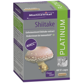 MANNAVITAL NATURAL PRODUCTS SHIITAKE PLATINUM (60 V-CAPS)
