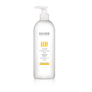 BABÉ LABORATORIOS BODY OIL SOAP WATER-FREE OMEGA 3-6-9 (500 ML)