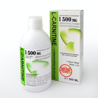 X-NUTRI  X-NUTRI L-CARNITINE & PICOLINATE DE CHROME - PAMPLEMOUSSE (500 ML)