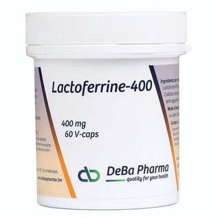 DEBA PHARMA HEALTH PRODUCTS LACTOFERRINE 400 (60 V-CAPS)