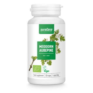 PURASANA NATURAL PROTECTION AUBÉPINE BIO - CRATAEGUS MONOGYNA 100 MG (120 V-CAPS)