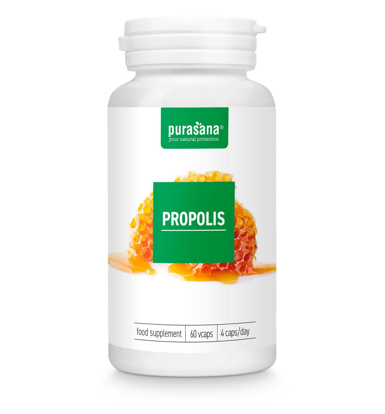 PURASANA NATURAL PROTECTION PROPOLIS 135 MG (60 V-CAPS)