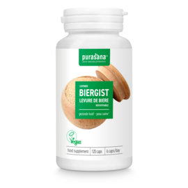 PURASANA NATURAL PROTECTION LEVURE DE BIÈRE REVIVIFIABLE 300 MG (120 CAPS)