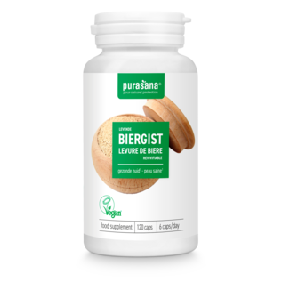 PURASANA NATURAL PROTECTION LEVURE DE BIÈRE REVIVIFIABLE 300 MG (120 CAPS)